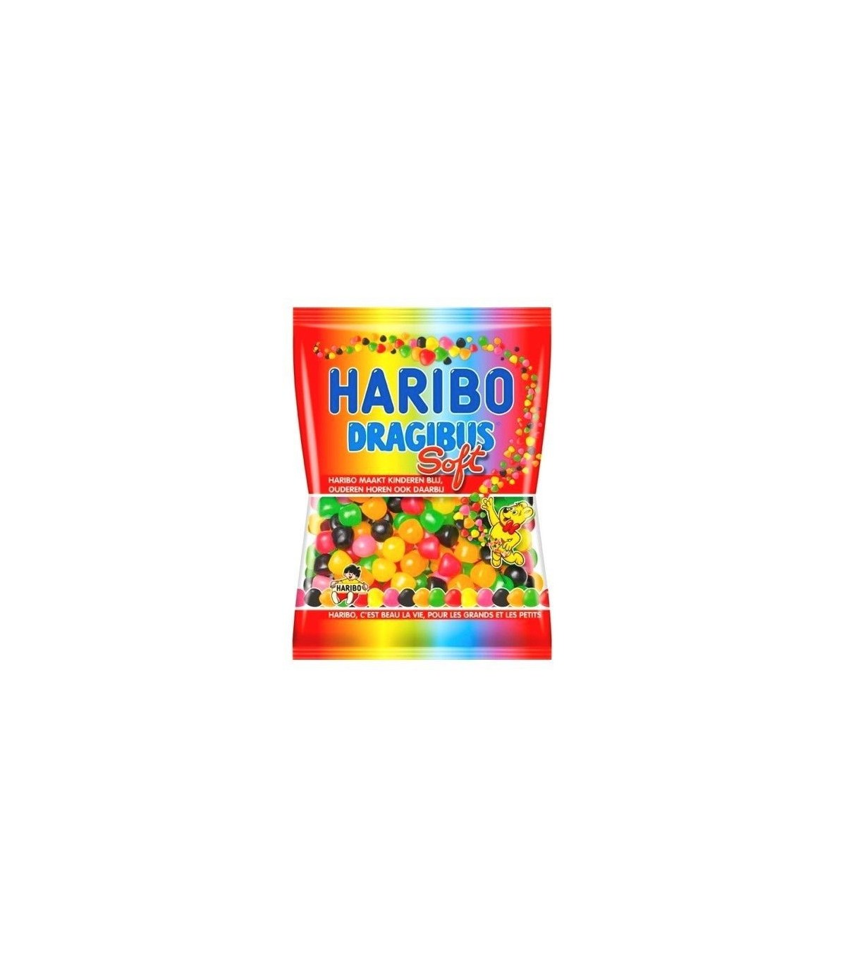 Dragibus Haribo, les délicieux bonbons billes de toutes les couleurs