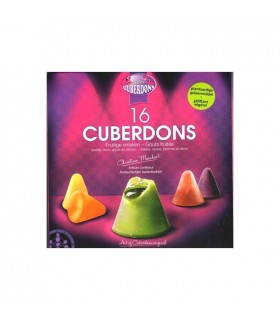Sweet Cuberdons 4 goûts fruités 16pc 224 gr CHOCKIES