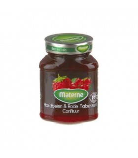 MATERNE confiture fraise-groseilles 450 gr