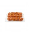 Brochettes de porc marinées 3 pc +- 450 gr