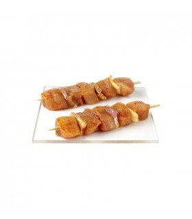 Marinated skewers of turkey +/- 1 kg