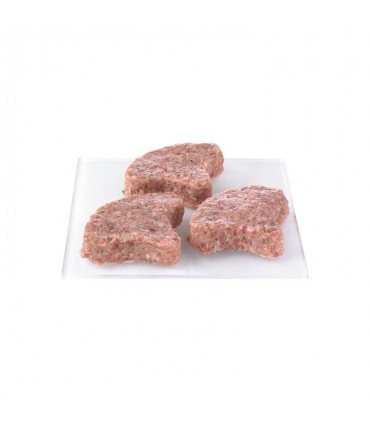 Burgers in the shape of a lamb chop (epigram) +/- 390 gr