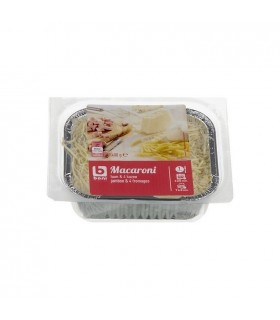 BONI SELECTION macaroni jambon 4 fromages 400 gr  - 1