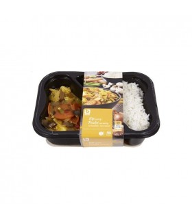 BONI SELECTION poulet curry + riz 400 gr  - 1