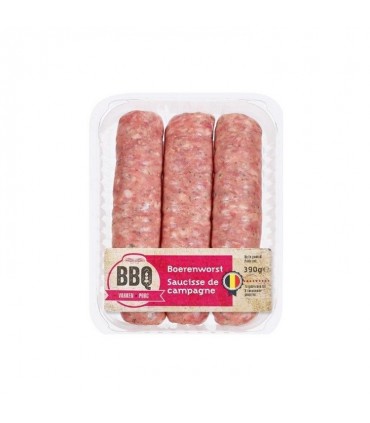 L/ Country Sausages 390 gr chockies boucherie