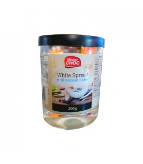 Mister Choc pâte à tartiner noix de coco 200 gr