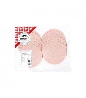 Colruyt veal sausage slices 150 gr