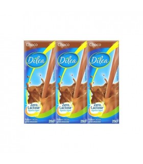 Dilea zéro lactose choco lactée 3x 20 cl CHOCKIES