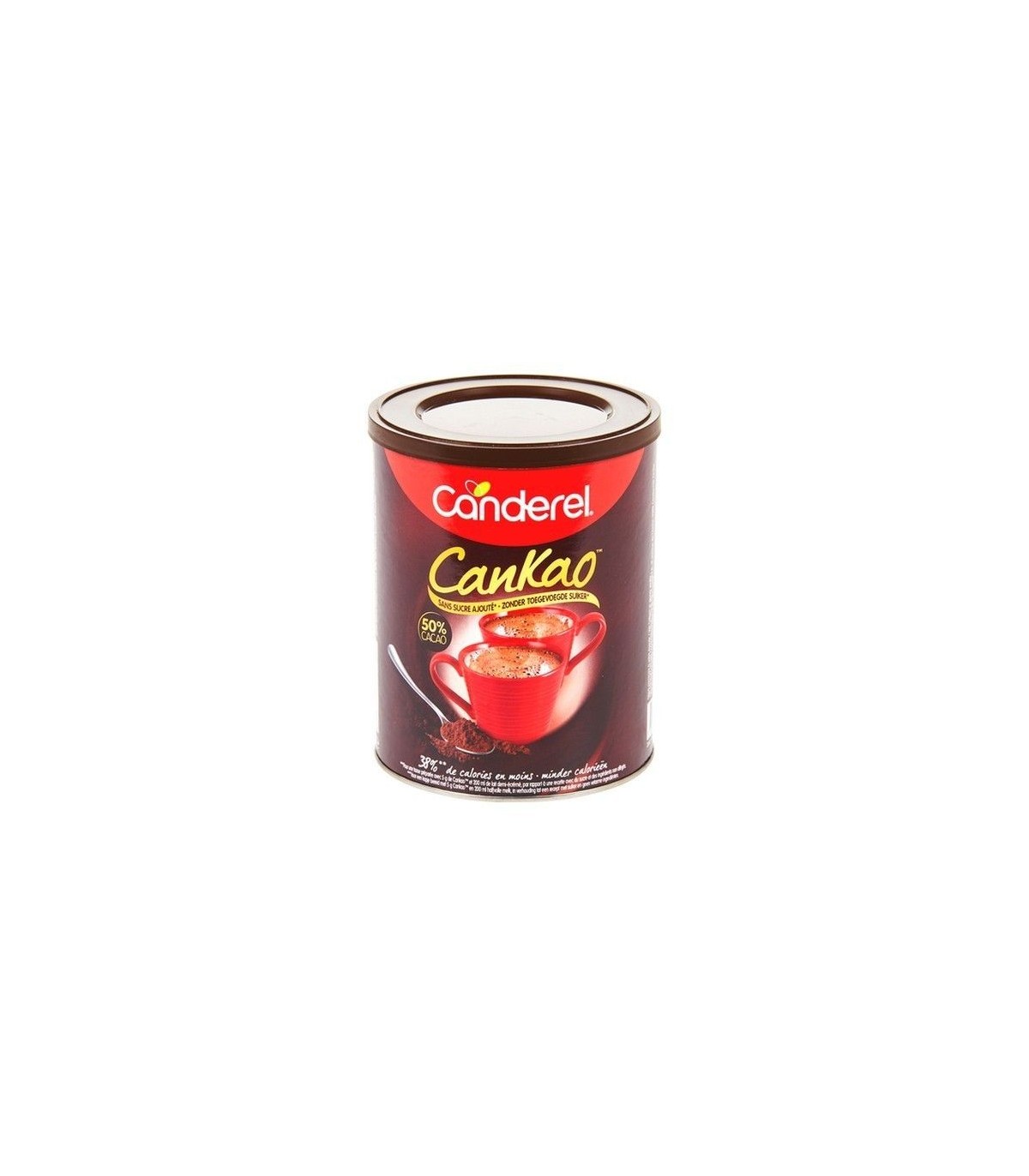 Canderel Cankao cacao sans sucre 250 gr BELGE CHOCKIES GROUP BELGIQUE
