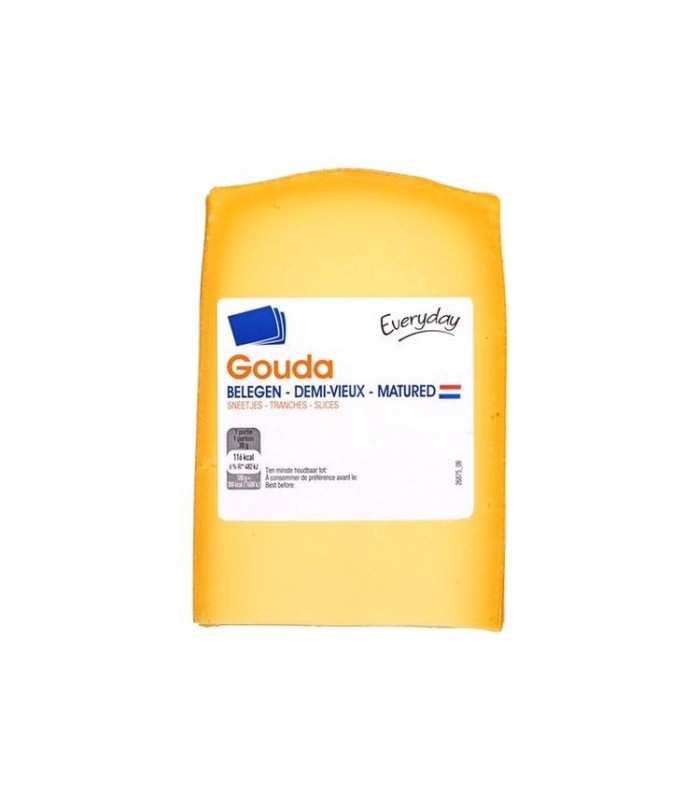 Everyday gouda demi-vieux tranches ± 500 gr