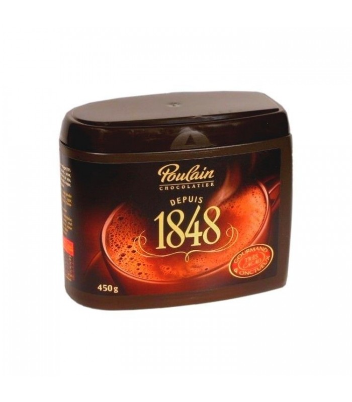 FR/ Poulain 1848 Cacao dégraissé 450 gr CHOCKIES belge