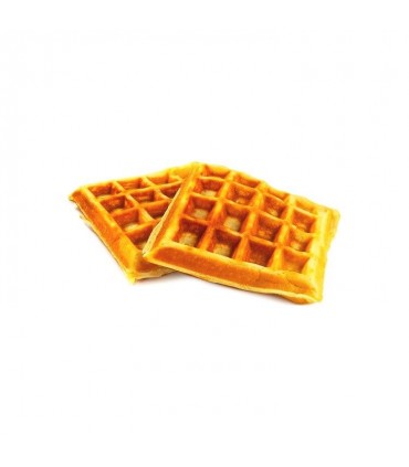 Everyday waffles with eggs