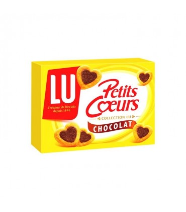 LU Petits Coeurs biscuit chocolat 125 gr