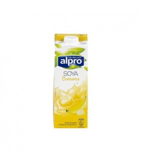 Alpro soya drink bananes (brique) 1 L - BELGE CHOCKIES