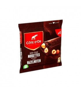Cote D Or Chocolat mignonettes au lait noisettes COTE D'OR x10