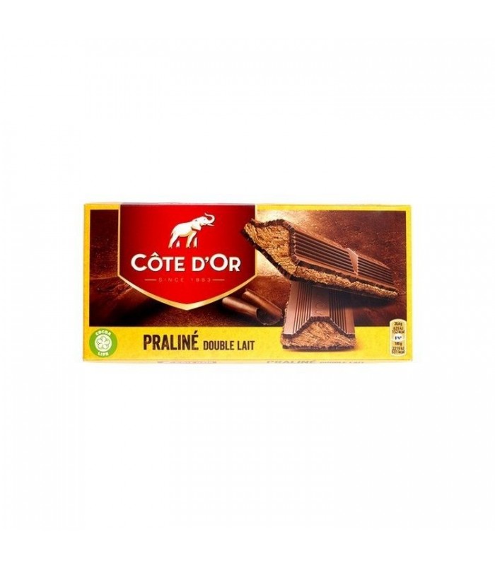 Côte d'Or chocolat Double Lait Praliné 200 gr CHOCKIES