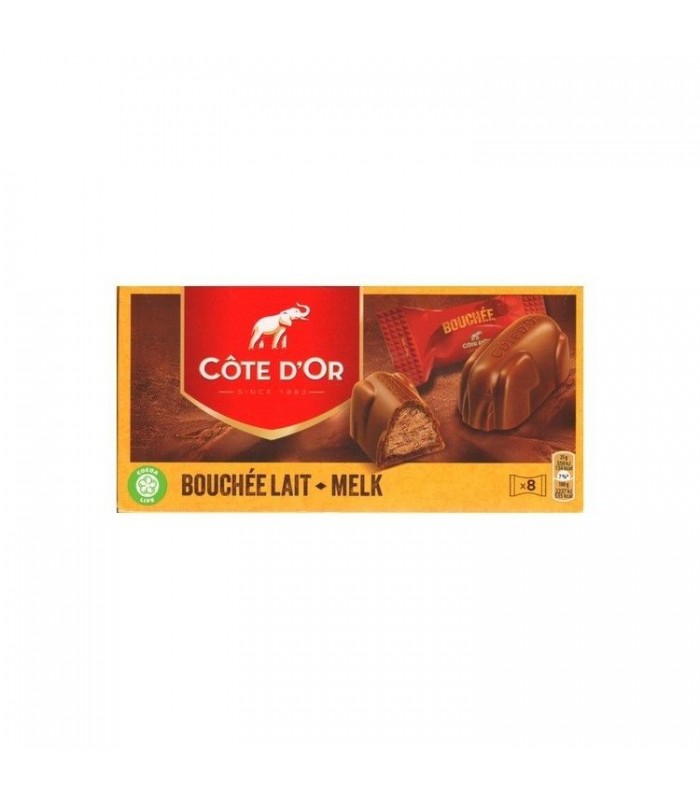 Côte d'Or Bouchées dessert lait 8x 25 gr CHOCKIES