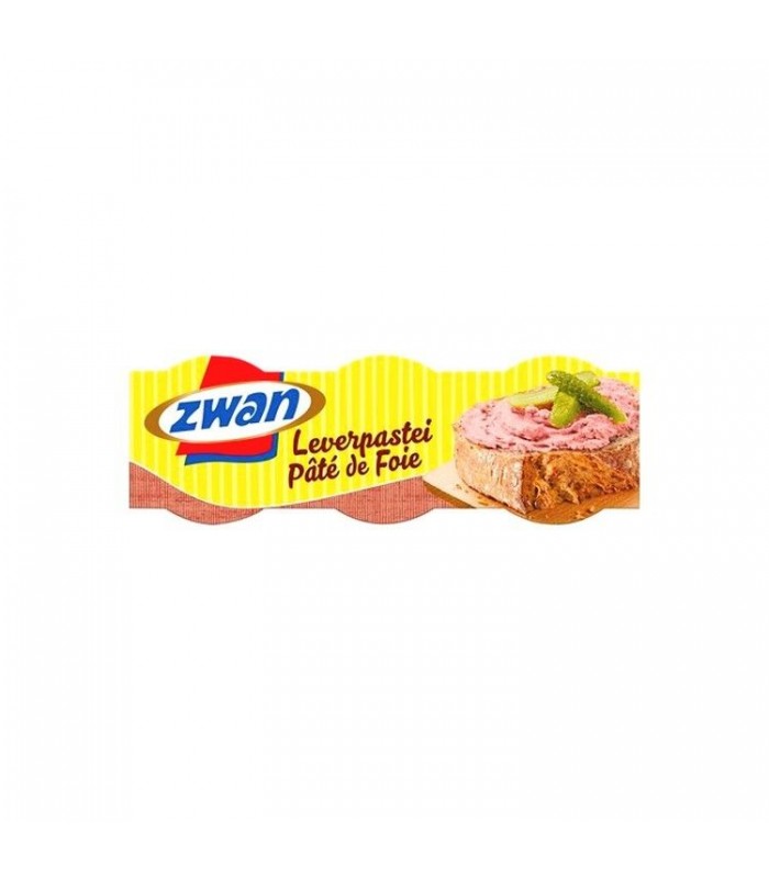 Zwan pâté de foie 3x 43 gr
