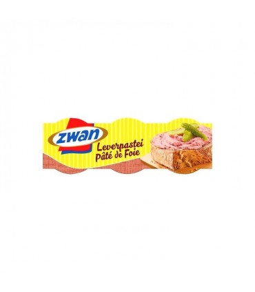 Zwan pâté de foie 3x 43 gr