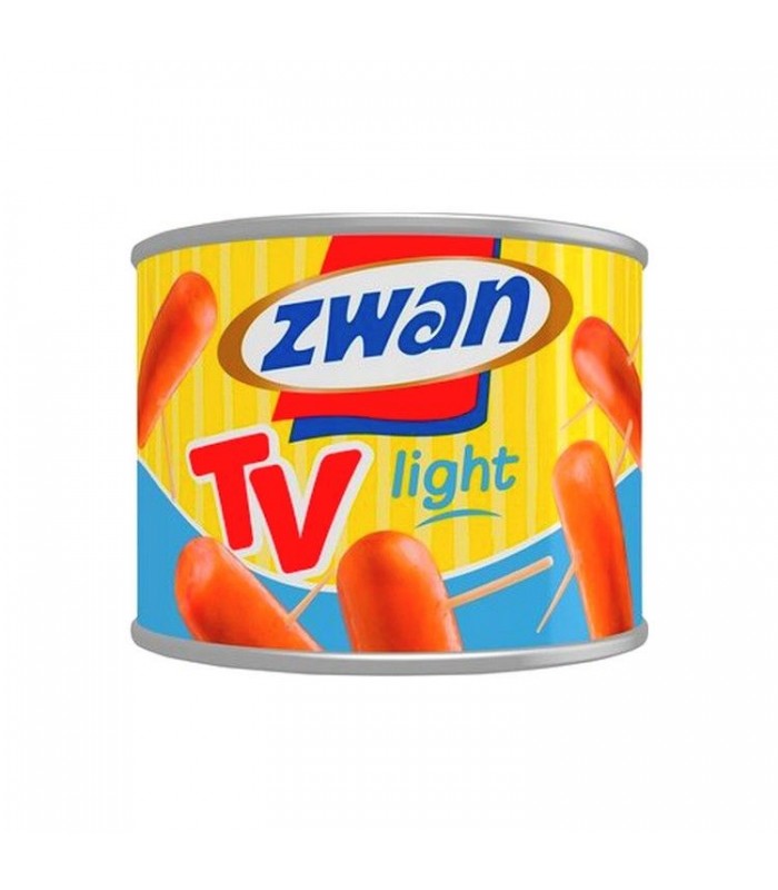 Zwan saucisses tv light 205 gr