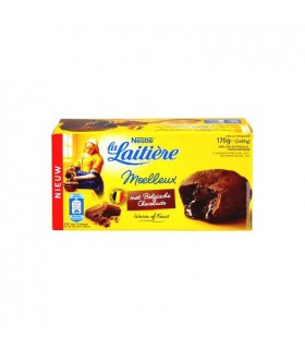 La Laitière moelleux au chocolat belge 2x 85 gr