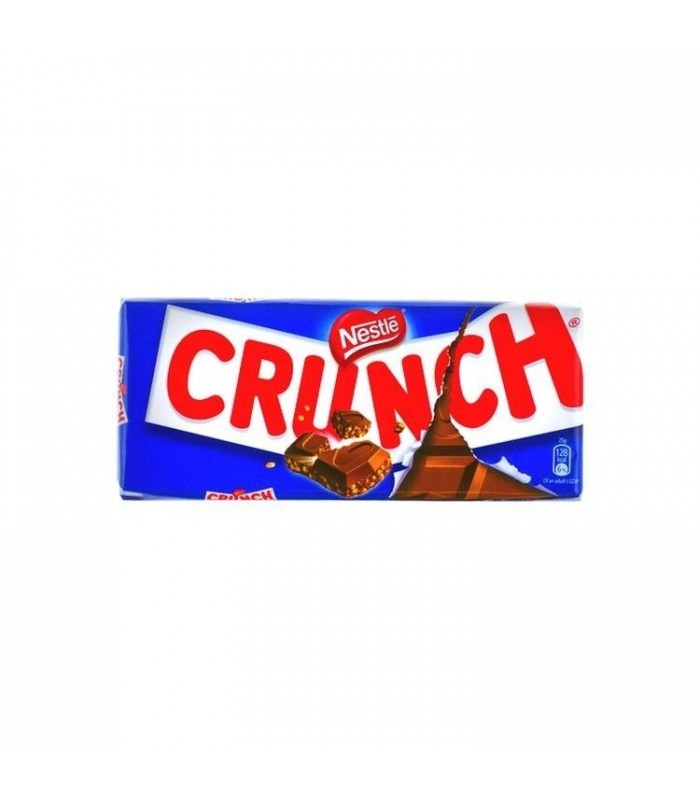 Nestle chocolat Crunch 100 gr CHOCKIES EPICERIE BELGE