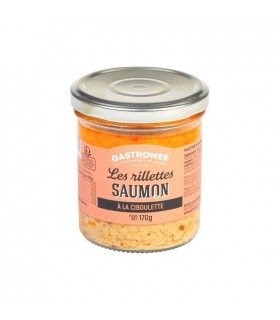 Gastromer rillettes saumon ciboulette 170 gr