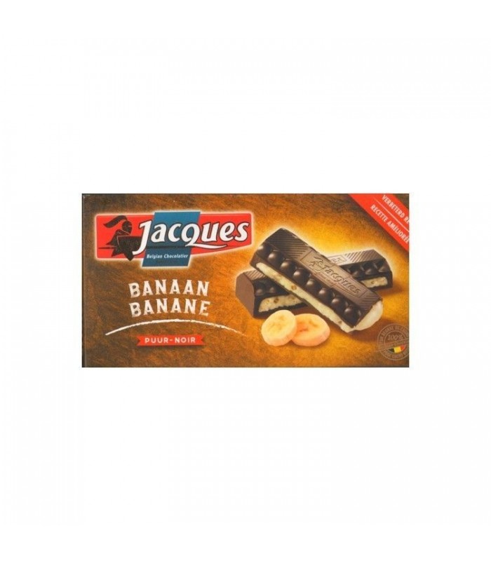 Jacques chocolat belge fondant banane 200 gr CHOCKIES
