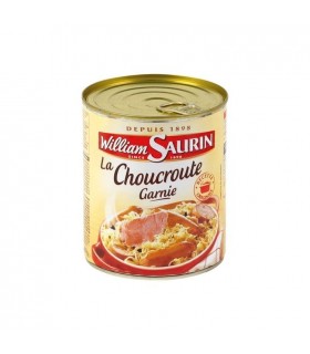 William Saurin sauerkraut garnished 800 gr