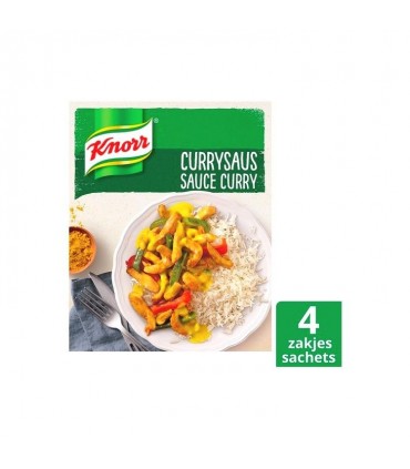 Knorr sauce curry vegan sachet 4x 24 gr