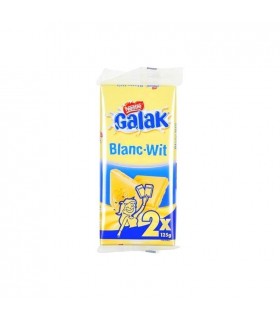 Nestlé Galak chocolat blanc tablette 250 gr CHOCKIES