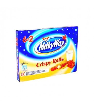 Milky Way crispy rolls 6x 25 gr ÉPICERIE BELGE CHOCKIES