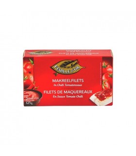 Feuille d'Or maquereau tomate chili MSC 125 gr