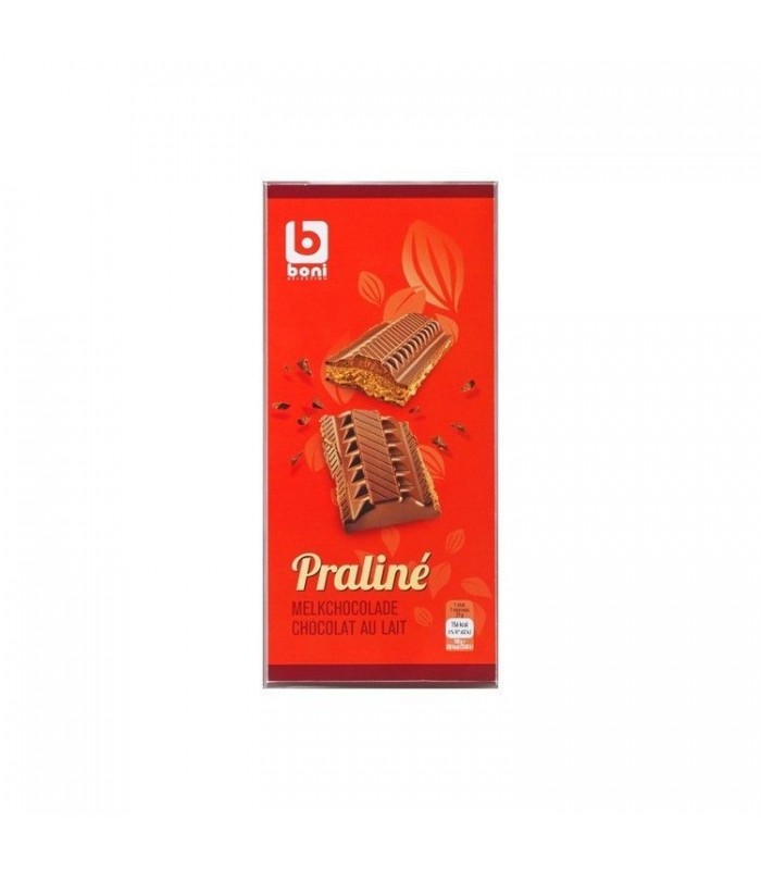 Boni Selection chocolat lait praliné 200 gr CHOCKIES