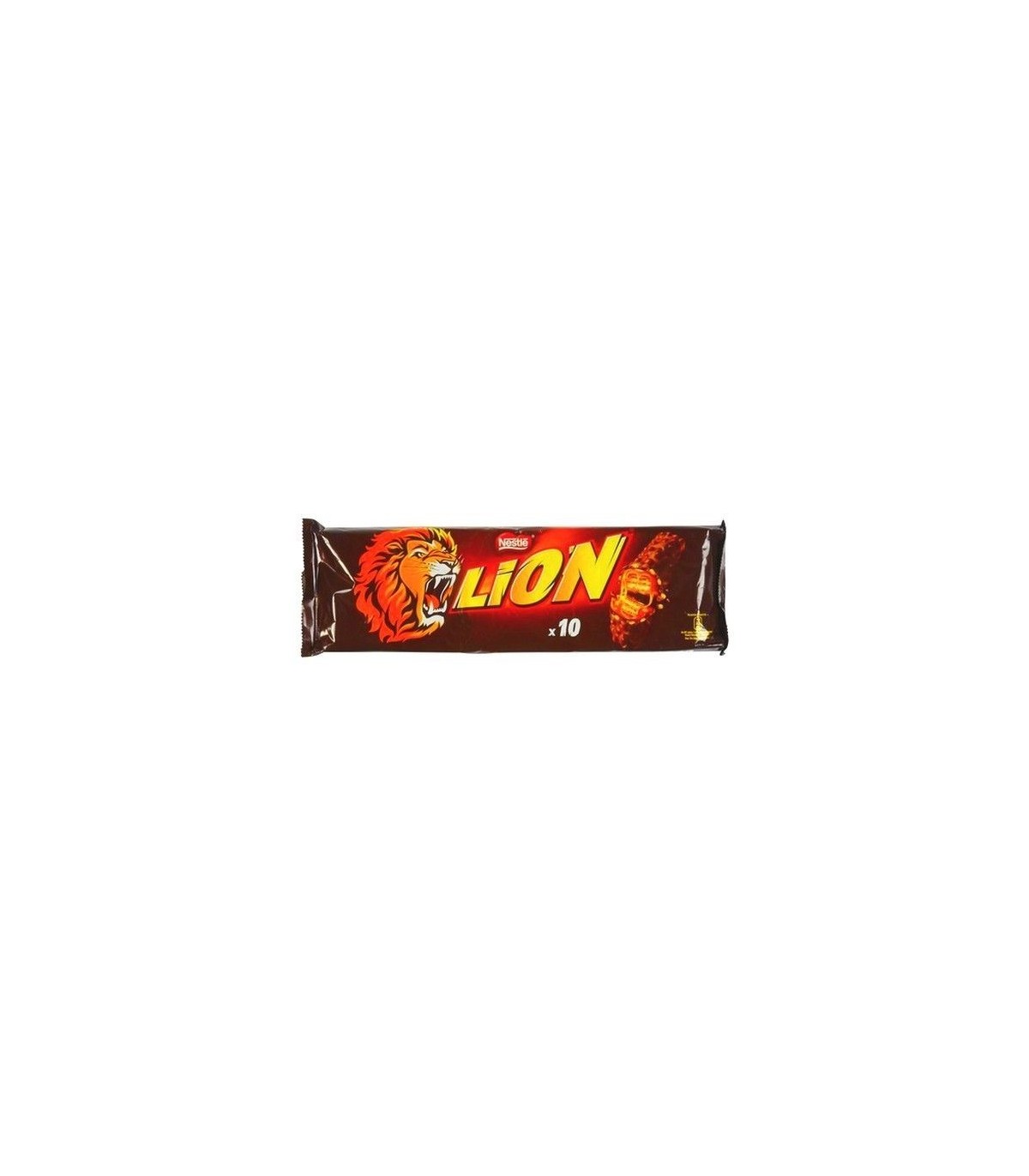 Lion mini barres chocolatées et céréales croustillantes X10