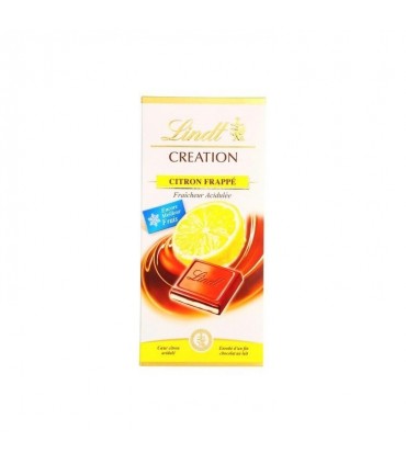 FR/ Lindt Création chocolat citron frappé 150 gr CHOCKI