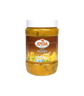 ANDA sauce Pickles 650ml CHOCKIES épicerie belge