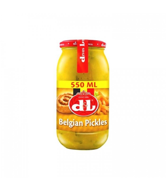 Devos Lemmens pickles Belge 550 ml