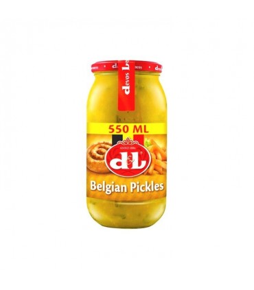 Devos Lemmens belgian pickles 550 ml