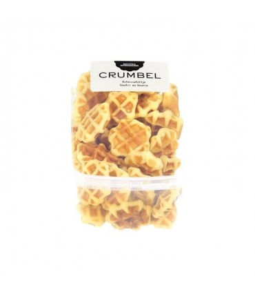 Crumbel mini waffles with butter 250 gr