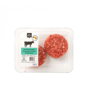 A - Beef hamburger 2pc 250 gr chockies group selection