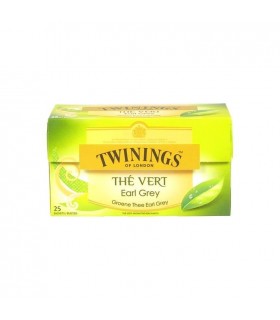 Twinings de Londres thé vert Earl Grey 25 pc