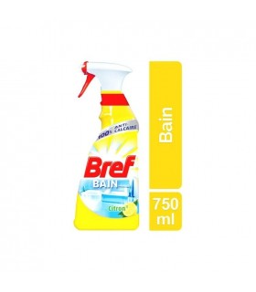 BREF spray salle de bain citron 750ml chockies epicerie