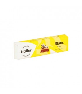 Galler bâton chocolat blanc coco 70 gr