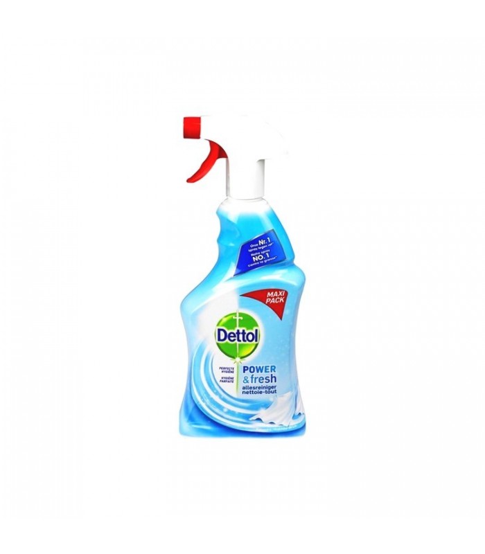 Dettol Power & Fresh spray fraîcheur lin (cotton) 750 ml