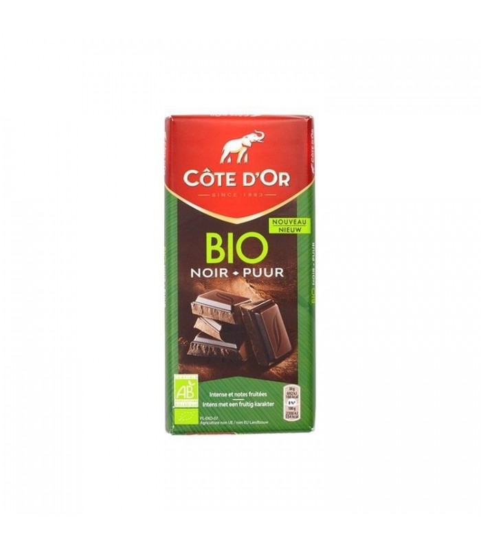 Côte d'Or BIO chocolat noir 60% 150 gr CHOCKIES belgium