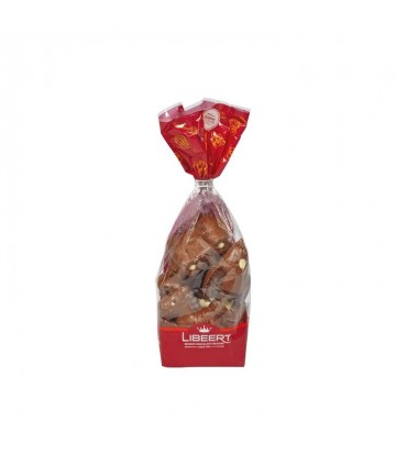 Libeert sachet figurines St Nicolas chocolat lait décoré 180 gr