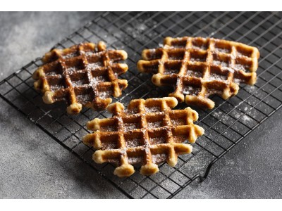 Homemade Liège Waffles