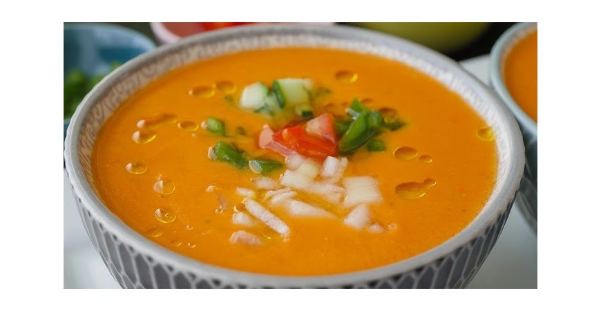 Traditionele Gazpacho Andaluz: Spaanse koude soep recept