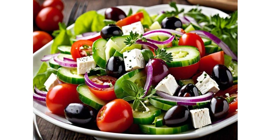 Klassieke Griekse Salade: Verfrissend en Mediterraan